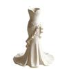 Dress Shape Flower Vase 3D Printed Pencil Holder Creative Desktop Ornaments  Office