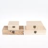 1/3Pcs Rustic Vintage Style Wooden Storage Box With Hinged Lid Keepsake Box Organizer For Trinket Home Decor Crafts Art Hobbies