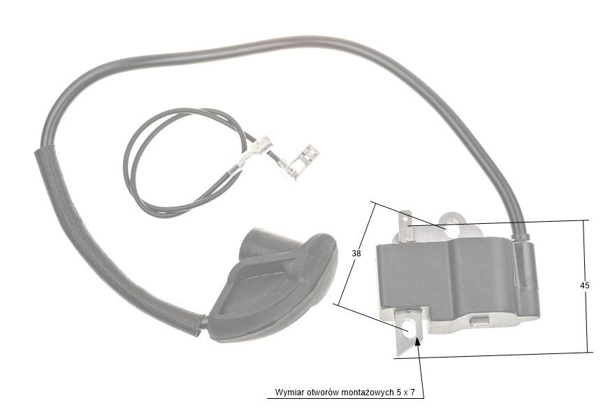 Zündmodul Stihl Fs120 Fs200 Fs250 Fs300 Fs350 Fr350 490039