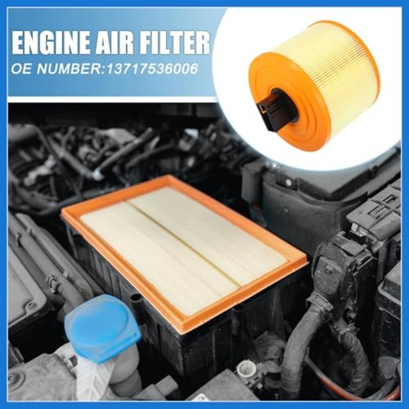 1PC Car Air Filter for E90 323i 325i 330i E84 X1 E87 125i 130i 1 Series 3 Series OEM:13717536006