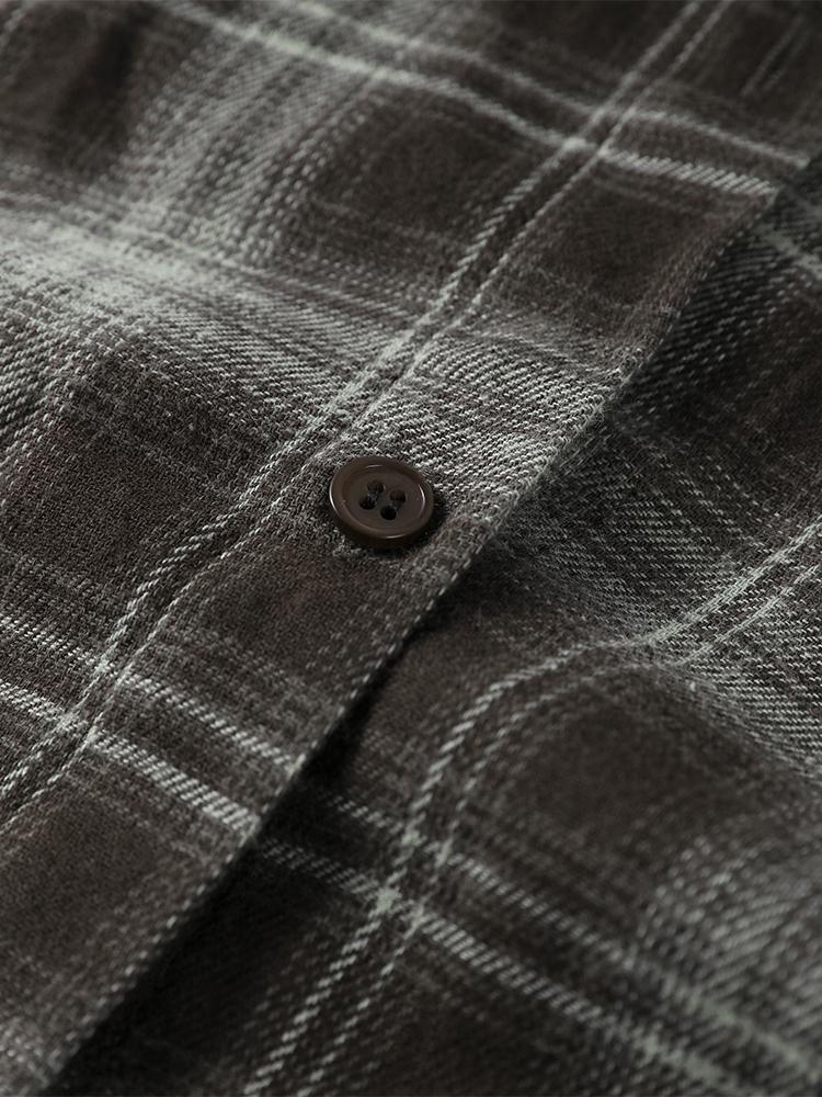 Camicie Eleganti a Quadri da Donna con Rever Maniche Lunghe Monopetto Oversize Autunno 2025 Lady Chic Streetwear
