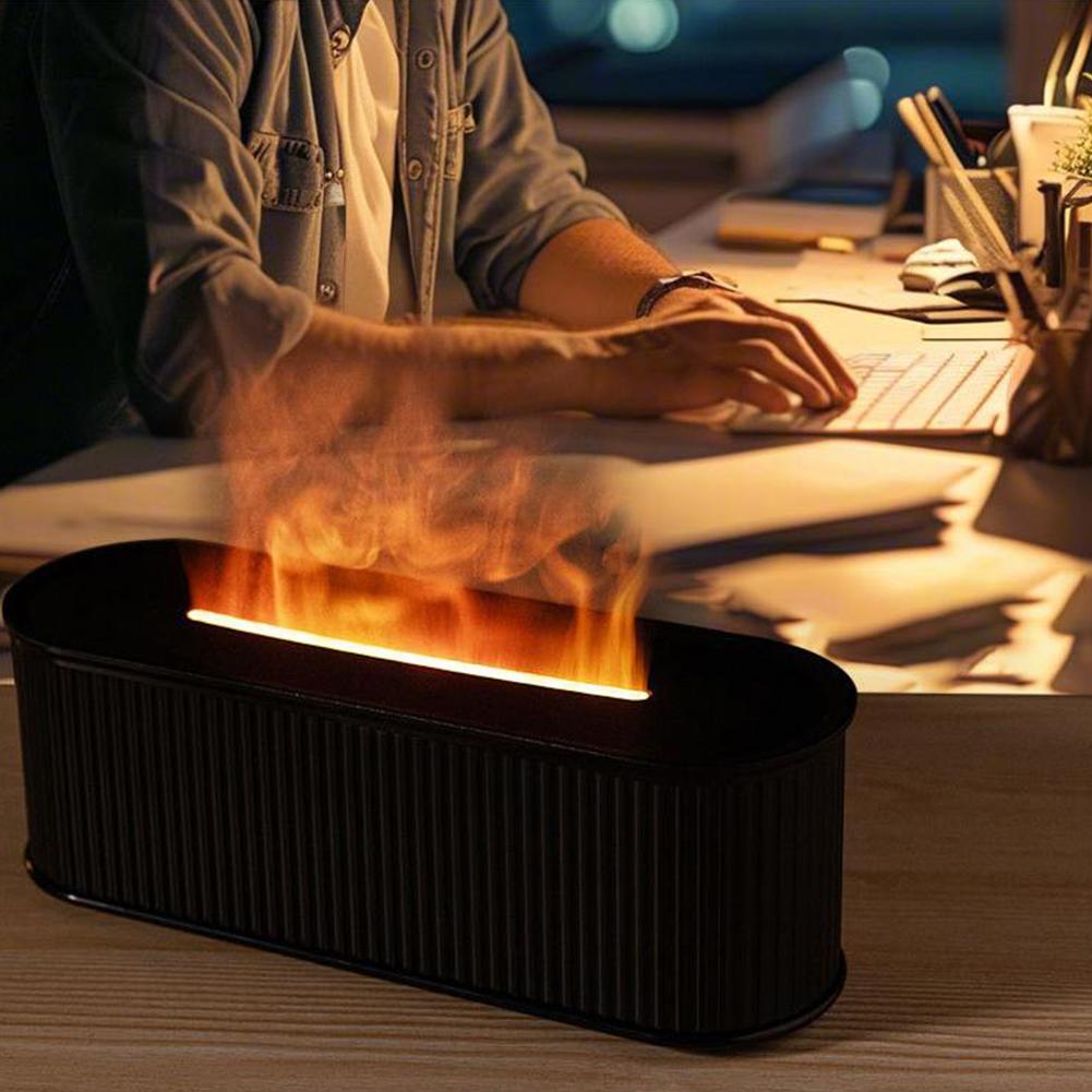 7 Color Changing Humidifier Aromatherapy Device 246*84mm 7 Colors Diffuser Tranquil Ambiance 15-30ml h Spray Volume
