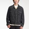 Levis Vintage Front Pocket Collar Long Sleeve Denim Jacket Men Jackets Black Gray 72334-0584