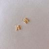 Mini Cute Little Rabbit Earrings for Women with Exquisite Small Temperament New Year Style
