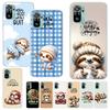 Animal Cute Cartoon Sloth Coffee Print Soft Case for Xiaomi Redmi Note 14 13 12S 11S Phone Shell 10 Pro Plus 11E 11T 12 11 10S 5