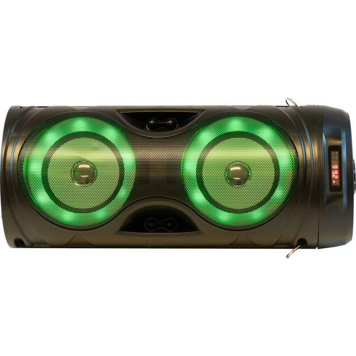 Enceinte Bluetooth nomade à LEDS RGB sur batterie - PARTY LIGHT &amp; SOUND TEEN-VIBE