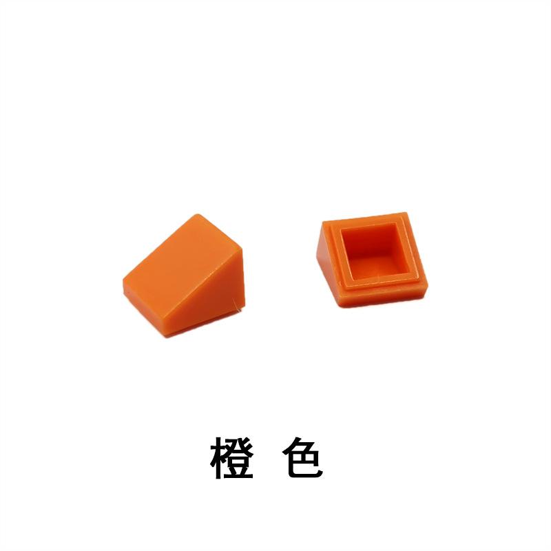 Kompatybilne z 50746 54200 Mały Klocki 1X1 Cegła Fazowana Moc Zmontowana Nauka i Edukacja Puzzle Części Zamienne