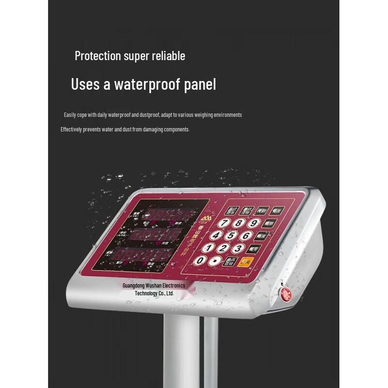 

Xiangshan 300kg Waterproof Stainless Steel Folding Electronic Scale