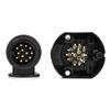 12 Volt 13 Pin Trailer Plug Socket Connector Adapter Bracket for Trailer Plug, Trailer Caravan Tow Bar