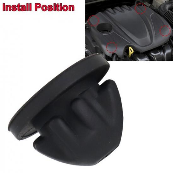4pc FOR BMW 1 2 3 4 5 6 SERIES X1 X3 ENGINE COVER TRIM RUBBER MOUNT GROMMET BUSH