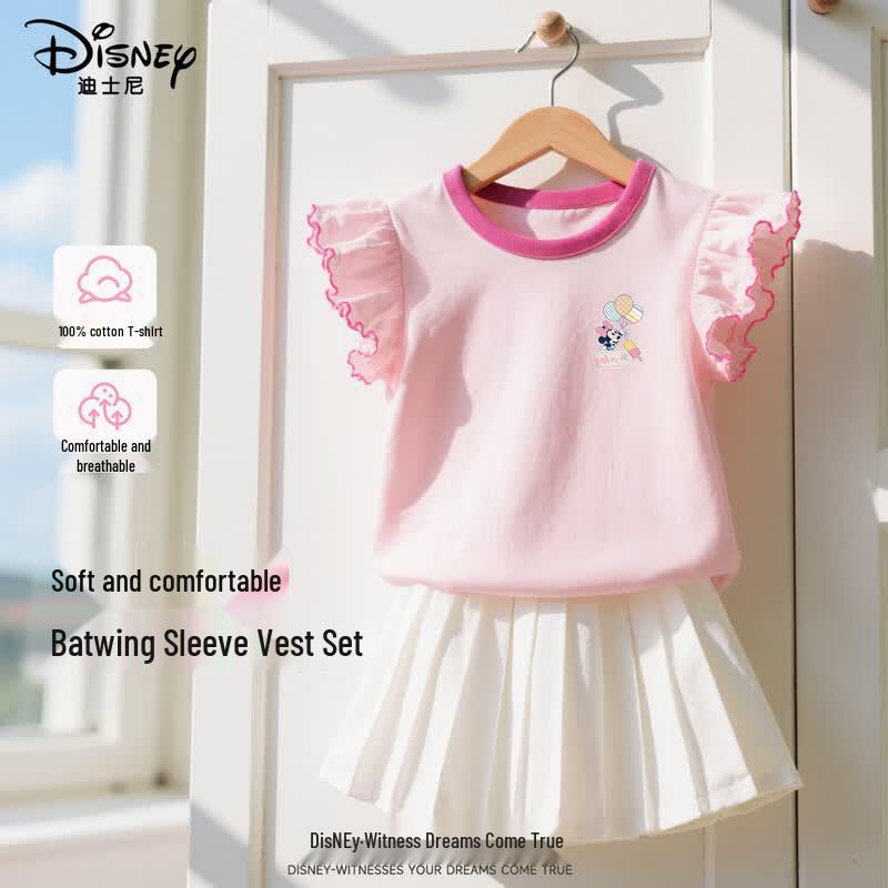Disney Girls  Summer Vest & Skirt Set 120