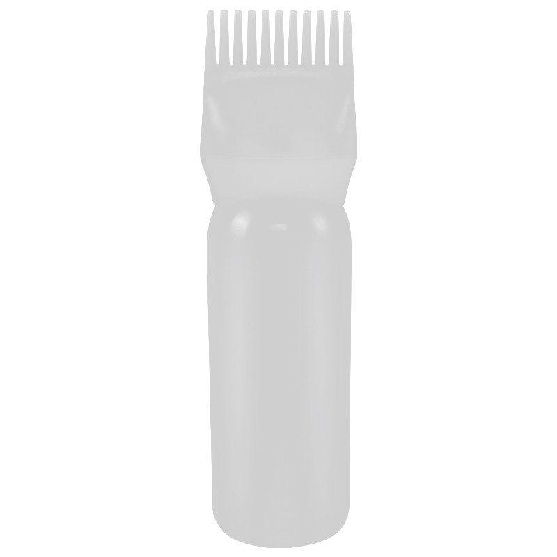 Hair Dry Cleaning Bottle Head Treatment Scalp Medicine Supplying Device Multi-Mouth Pot Liquid Medicine Hair Treatment Oil Dyeing Head Hair Fantastic White