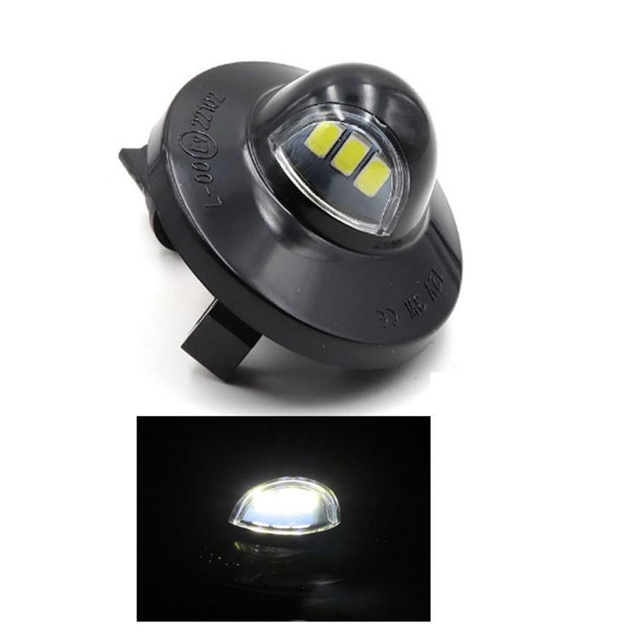 2x Bright White LED License Plate Light Part 1L3Z-13550-BA For Ford F150 250 350
