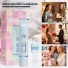 Women's Rechargeable Body Groomer Ceramic Heads LCD Screen Display Waterproof Design For Sensitive Skin Care