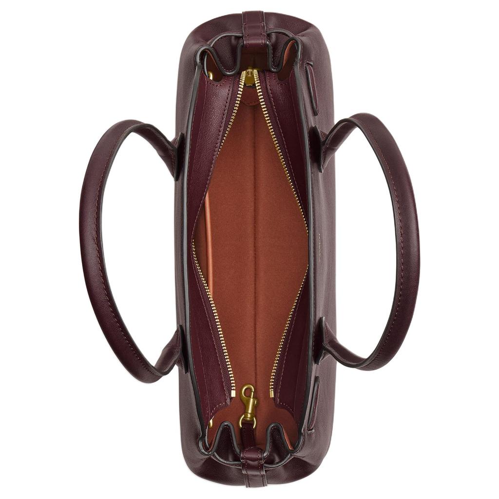 Coach Empire Carryall 34 Bowling Bag Women Handbags Merlot CCC30-B4MER