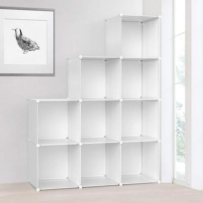 Vacplus Almacenamiento Gran Almacenamiento Ensamblaje Organización Almacenamiento Ropa Espacio de Almacenamiento Conveniente 1 Pieza Ancho 30 x Profundidad 30 x Alto 30 9 Cajas Estante,