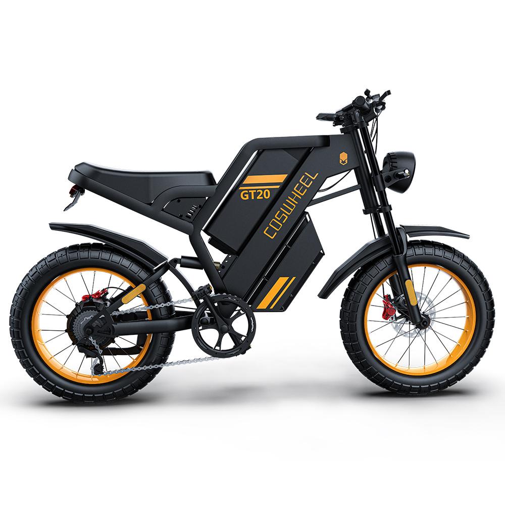 COSWHEEL GT20 20" Electric Dirt Bike 1000W Motor 48V 25Ah Battery
