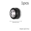 Vnox Magnetic Zircon Stud Earrings for Men, 8mm Stainless Steel Non-Pierced Clip Earrings, Hypoallergenic Punk Rock Jewelry Gift