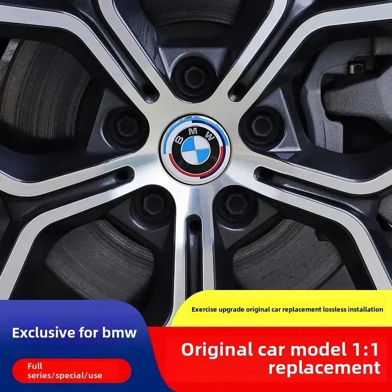 7 stk Bilpanser Front Bak Bagasjerom Emblem Merke For BMW 50-årsjubileumsutgave E36 E46 E53 E90 E60 E93 E87 G01 G20 X3 X5 F30 F20