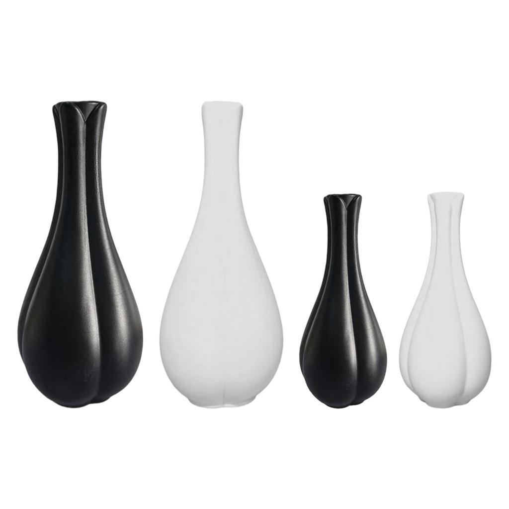 Flower Vase Home Decoration Decorative Unique Modern Centerpiece Nordic for Shelf Living Room Bedroom Tabletop Ornaments