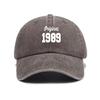 Trendy and Versatile Outdoor Street Style Retro Washed Printed Baseball Cap for Men and Women In Multiple Colors Available