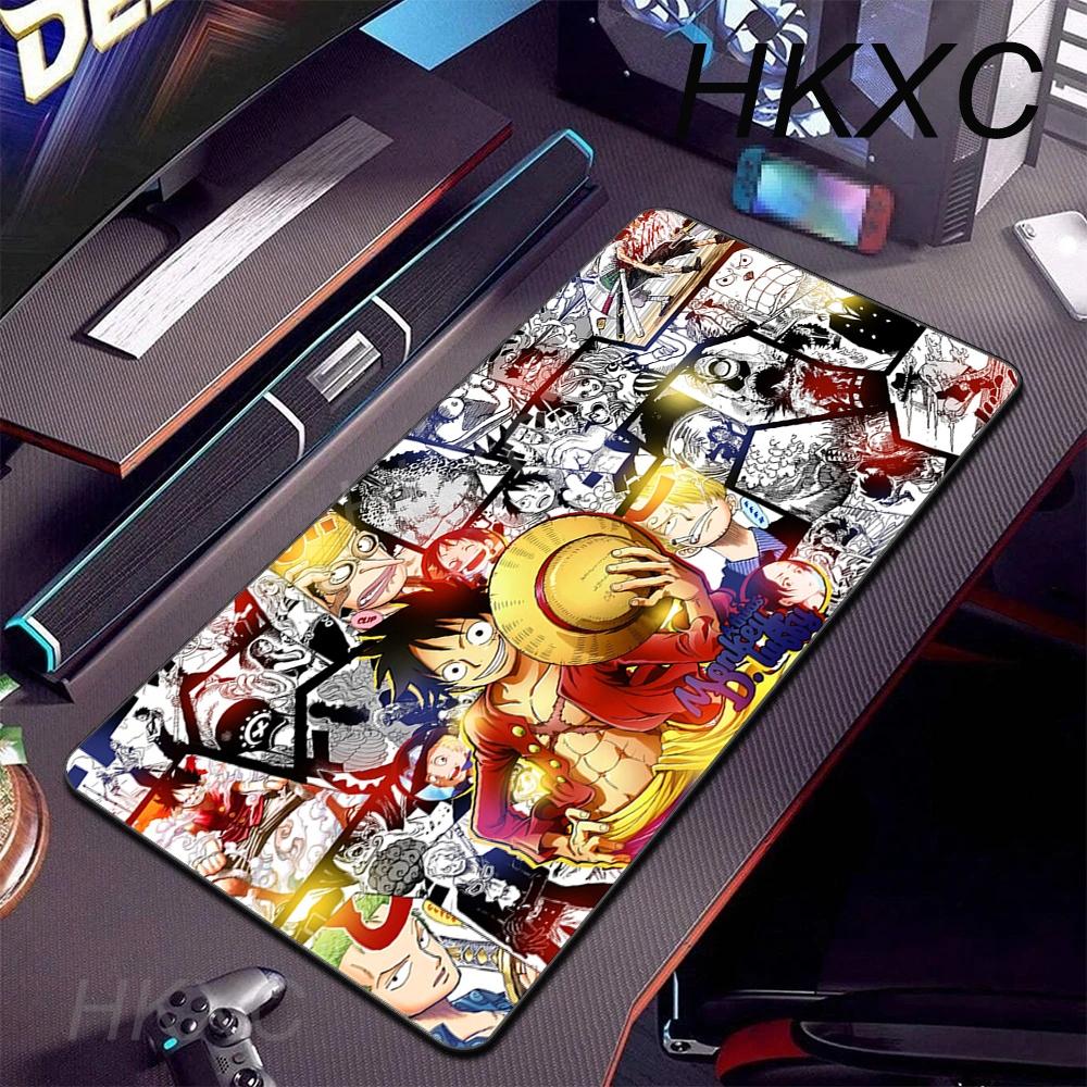 Mouse Pad Large ONE PIECE Luffy Mousepad AntiSlip Rubber Gaming Durable Desk Mat for Office and Gaming PC carpet Anime Mousepad