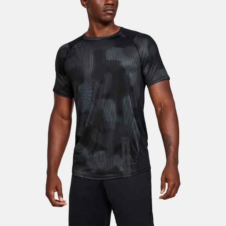 Under Armour T Shirt Men's Black Gray 1345245-001