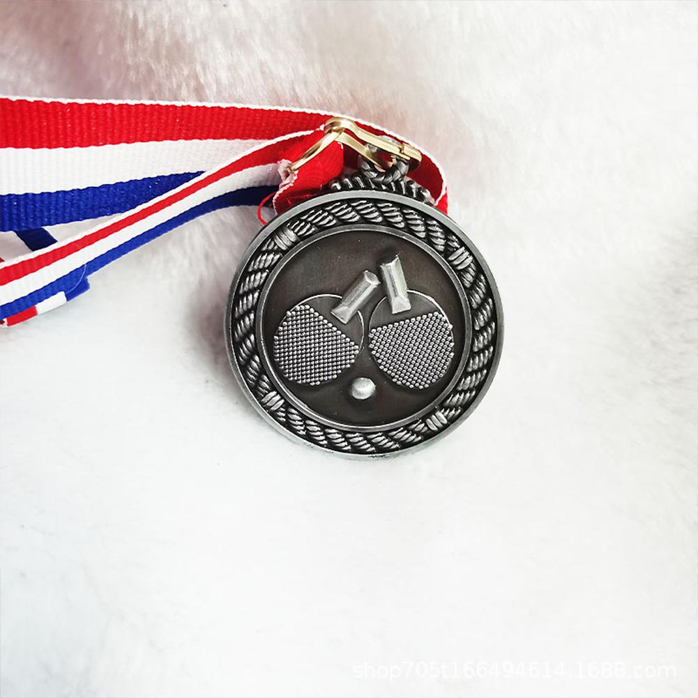 5cm Ping Pong Medal Table Tennis Award Medals Gold/Silver/Bronze Medal Sports Medals for Competitions Party Race