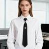 Machine Washable Necktie Hassle Chargeless Clip Design Smooth Polyester Silk Fabric Undisturbed Ideal For Busy Professionals And Apprentices