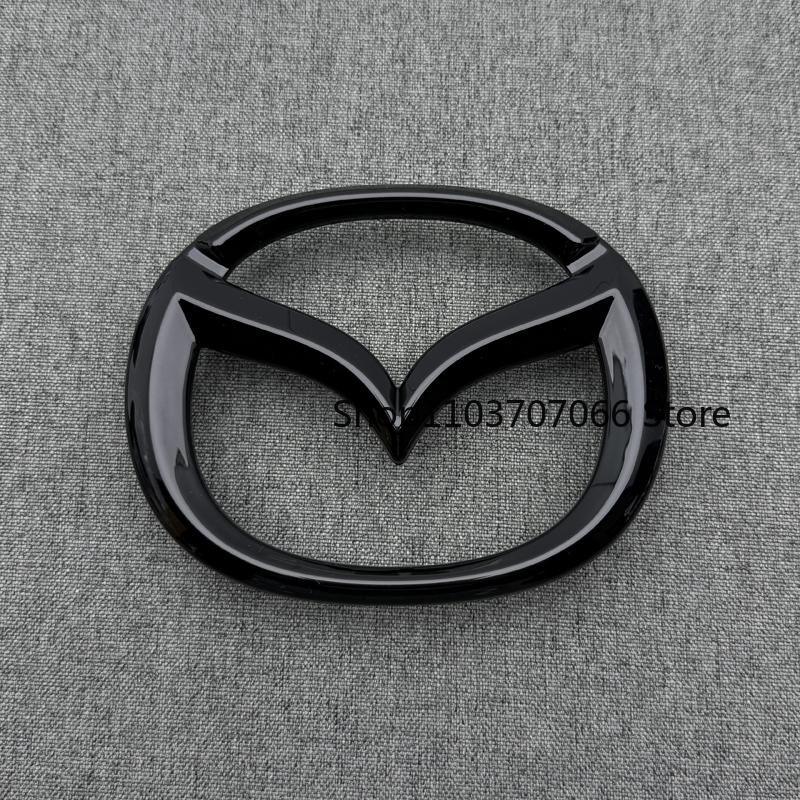 Für 2020 21 22 23 24 Jahr MAZDA3 AXELA Limousine und Hatchback Schwarzes Logo Emblem Auto Front Heck Kofferraum Abzeichen Aufkleber MAZDA3 Zubehör