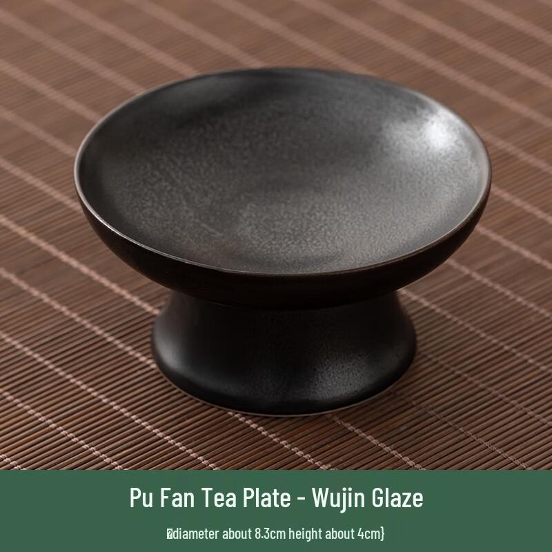 Mini Ceramic High-Foot Snack & Dessert Plate