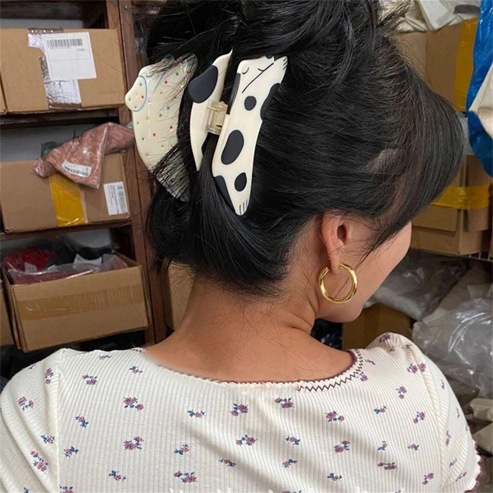 Lovely Styling Tools Barrettes Hairgrip Hair Pins Animal Hair Clips Rhinestones Dog Hair Claw