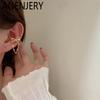 Gold Silver Color 1PC Bowknot Tassels Earrings for Women Ear Bone Clip Elegant Niche Sweet Jewelry Gifts Wholesale