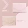 Travel Jewelry Organizer Case Foldable Jewelry Roll for Journey-Rings, Necklaces, Earrings, Bracelets,Mini,Soft Pink