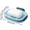 Bathroom Soap Holder Wall Mount Wall Mounted Draining Soap Saver For Bathroom Tile Soap Dish Soap Self-Adhesive Bathroom