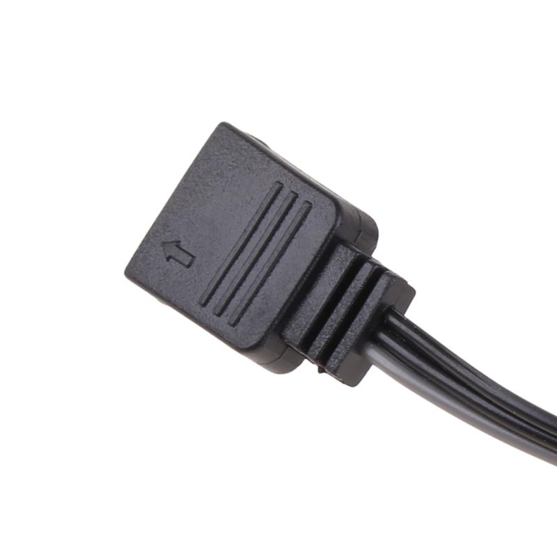 Cavo Prolunga ARGB 5V 3Pin Per Scheda Madre ASUS/MSI, 30cm, Controllo Luci AURA, Adattatore Per PC