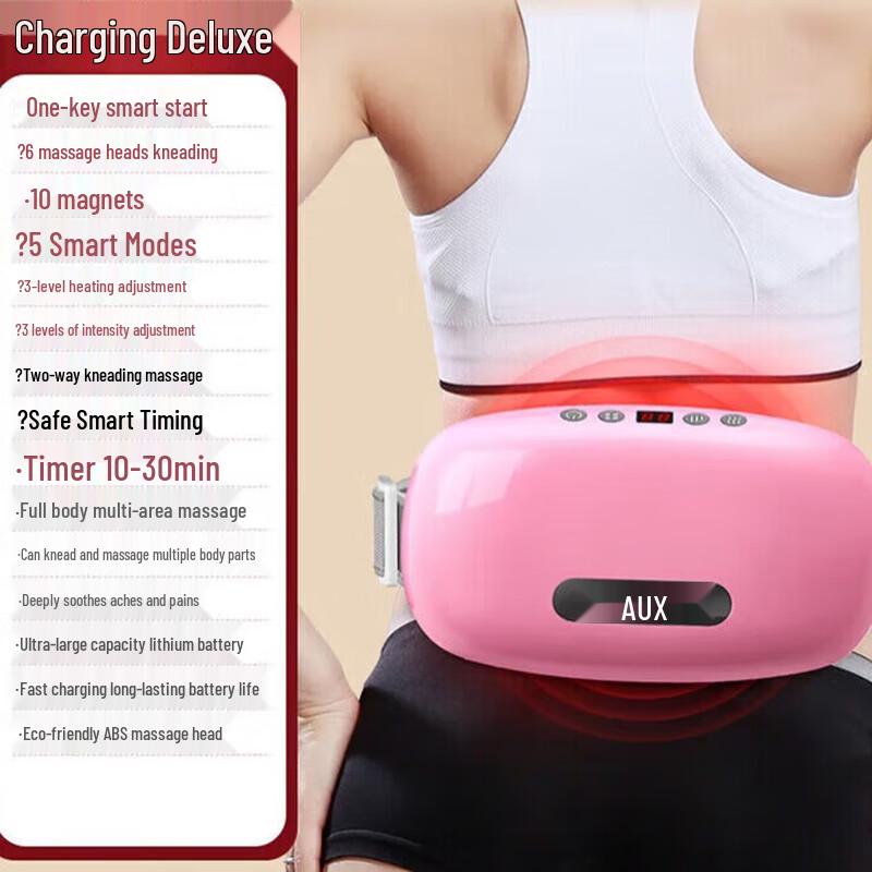 AUX Wireless Kneading Body Massager Belt