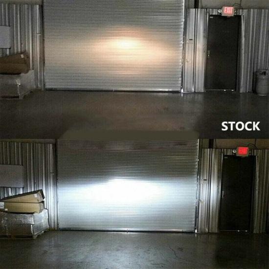 For Jeep Cherokee 2014 2015 6000K LED Headlight High/Low + Fog Light Bulbs Combo