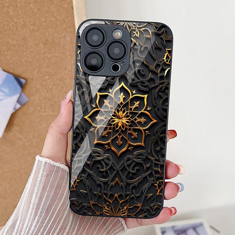 Hülle aus gehärtetem Glas für iPhone 15 Pro Max Funda iPhone 11 13 14 15 12 XR 7 8 Plus X Xs 13pro 15pro Leopard-Print-Hülle Coque