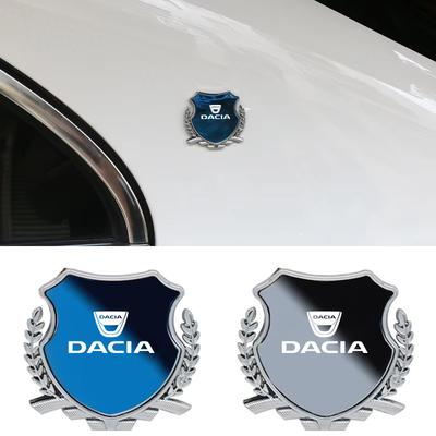 Metal Car Trunk Window Side Emblem Badge Decal Sticker For Dacia Duster Logan Sandero Jogger Spring Stepway Dokker Lodgy MCV