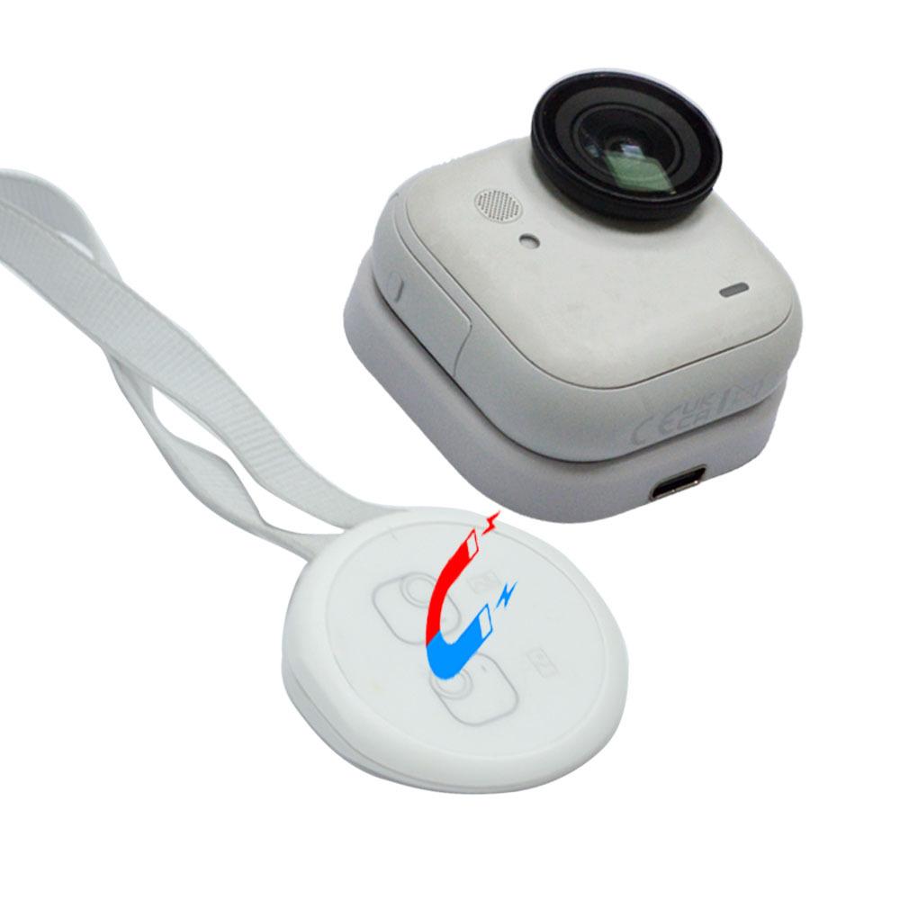 For Insta360 Go Ultra Magnetic Charging Stand Base With Lanyard Hole Wireless Magnetic Charging Dock For Insta360 Go Ultra