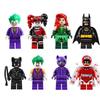 Batman Building Joker Blocks Minifigure Bricks Action Figures Educational Toys