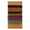 Fashionable Styles Elastic Hair Ties 20Pcs Sturdy Stretch Ponytail Holders for Women and Girls with Thin or Curly Hair