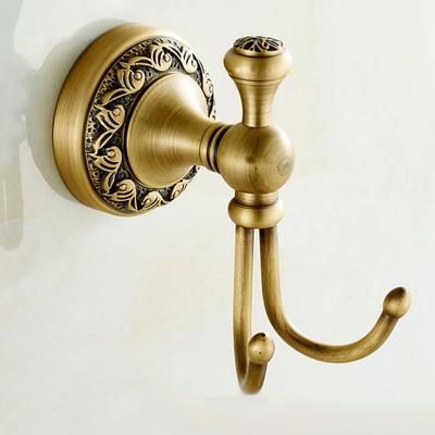 MagiDeal 2 Piezas Ganchos de Metal de Cortina Tieback Soportes de Puerta de Pared de Habitaci/ón de Ba/ño Color de Oro//Bronce Bronce