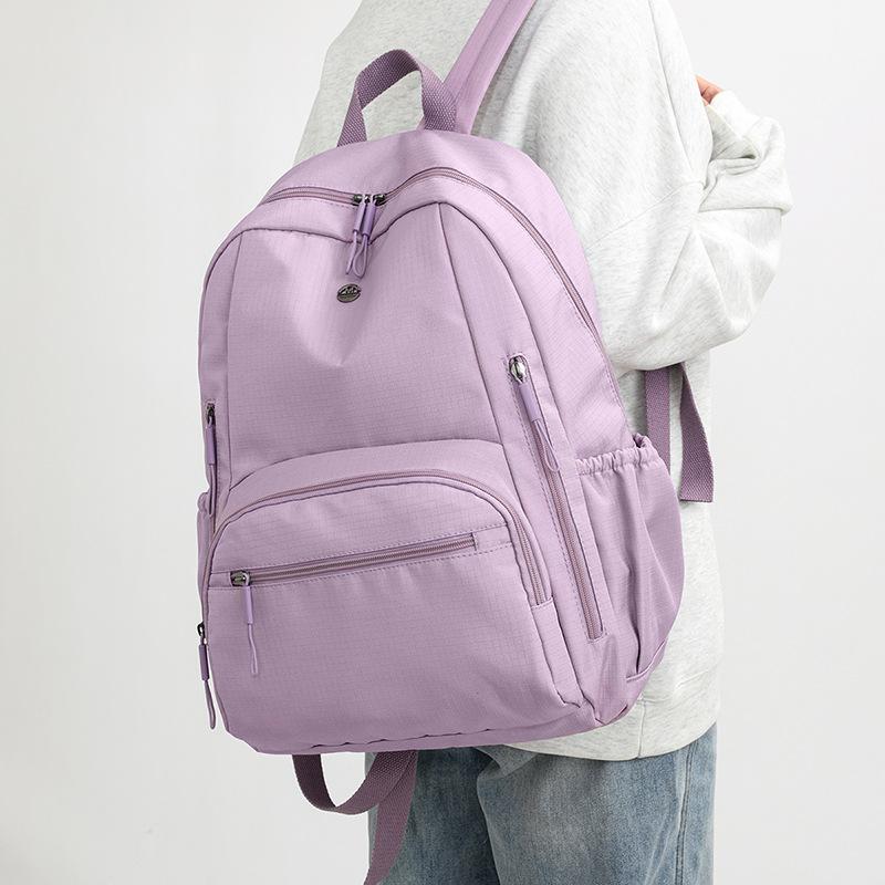 Damen Superleichter Wasserdichter Nylon-Rucksack Rucksack mit großem Fassungsvermögen