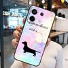 Sausage Dog Dachshund Quotes Case For Xiaomi Redmi Note 13 Pro 10 11 12 14 15 Pro Plus Redmi 15C 14C 10C 12C 13C 15 Cover