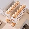 4 Layer Automatic Egg Roller Egg Holder Kitchen Dedicated Egg Roller Rack Space Saving Large Capacity Egg Organiser Egg Boxes