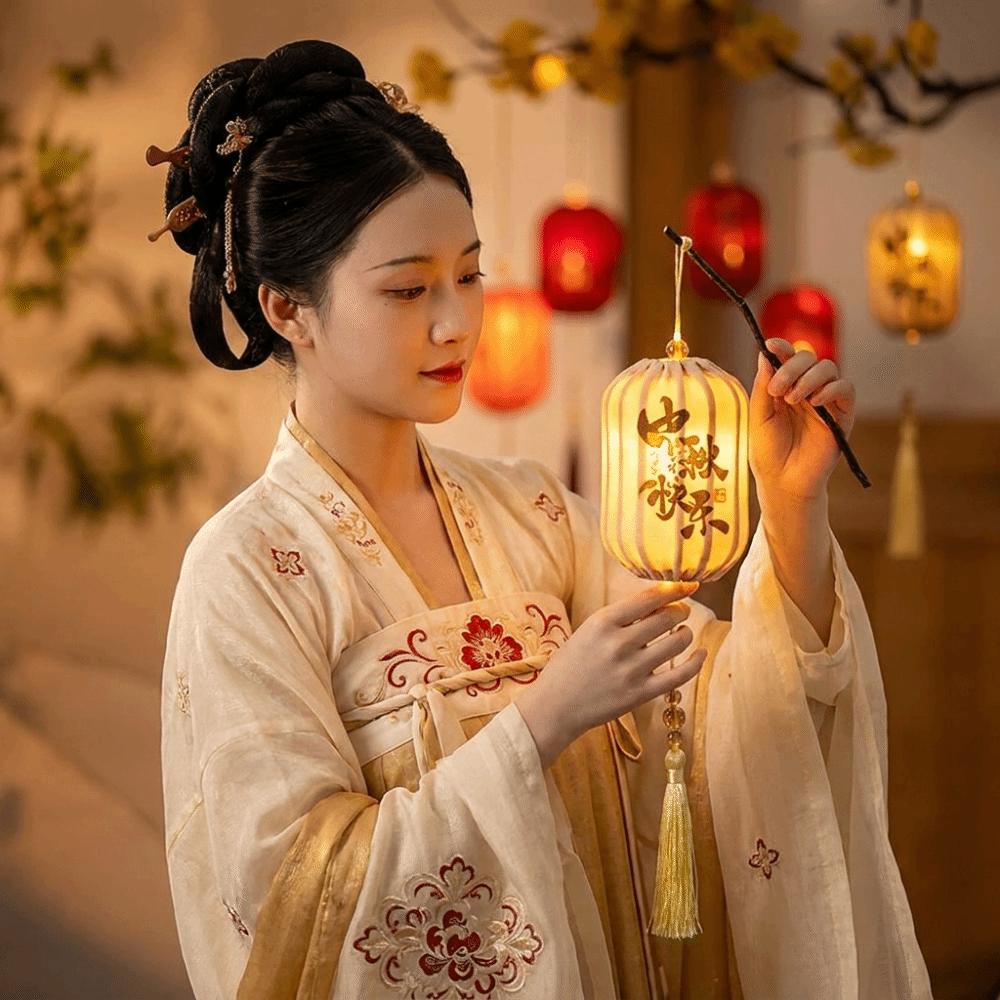 Luminous Small Lantern Ornament New Chinese New Chinese Tassel Lantern Store Scenic Area