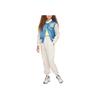 Nike Jacket Loose V-Neck Fashion Soft Comfortable Kids Jackets Blue White FZ5563-429