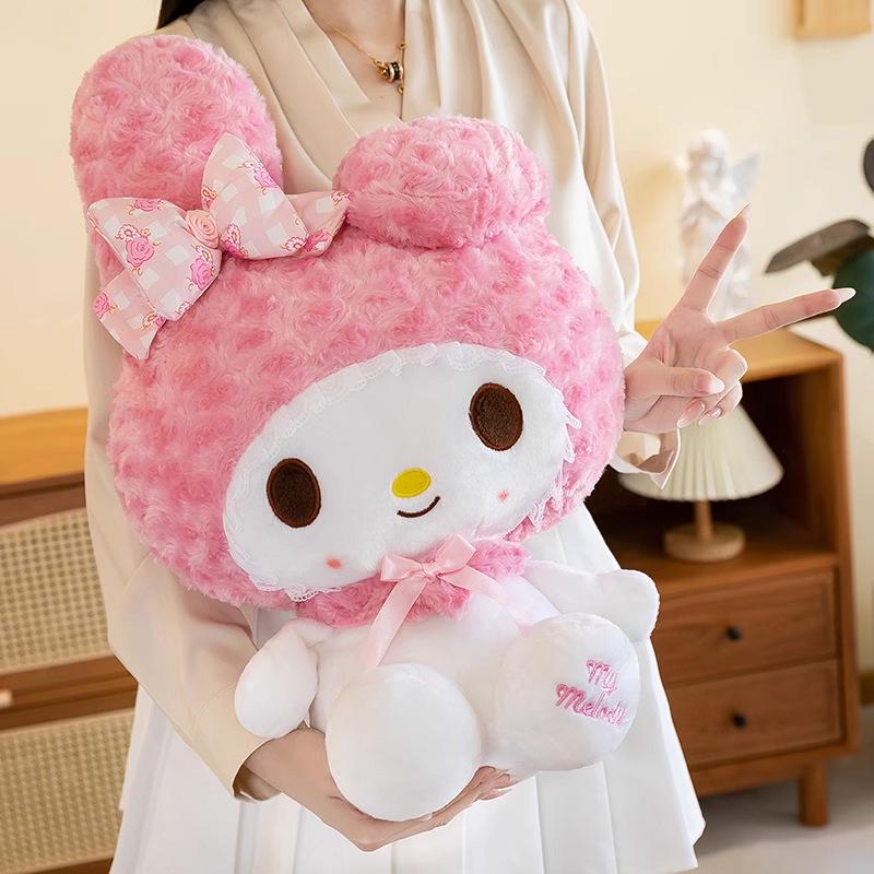 Princess Kitty Cat Plush Dress-Up Doll - Rose Melody Birthday Gift for Kids